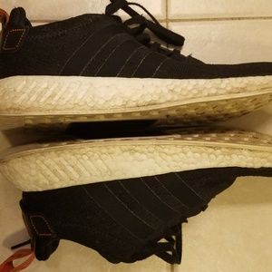 (used) adidas NMD R2 Core Black size 11